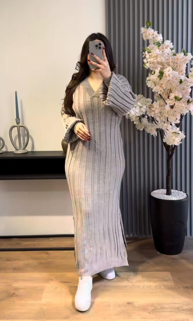 Robe V bouffante