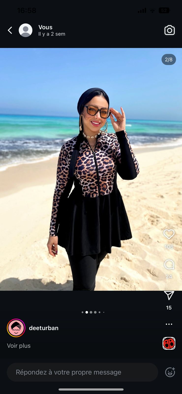 Burkini léopard 🐆