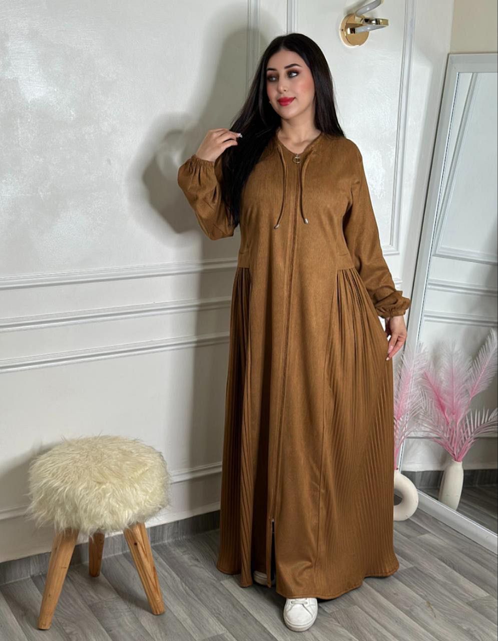Robe plié diagonal