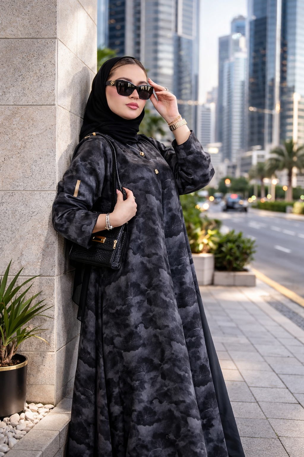 عباية موج
