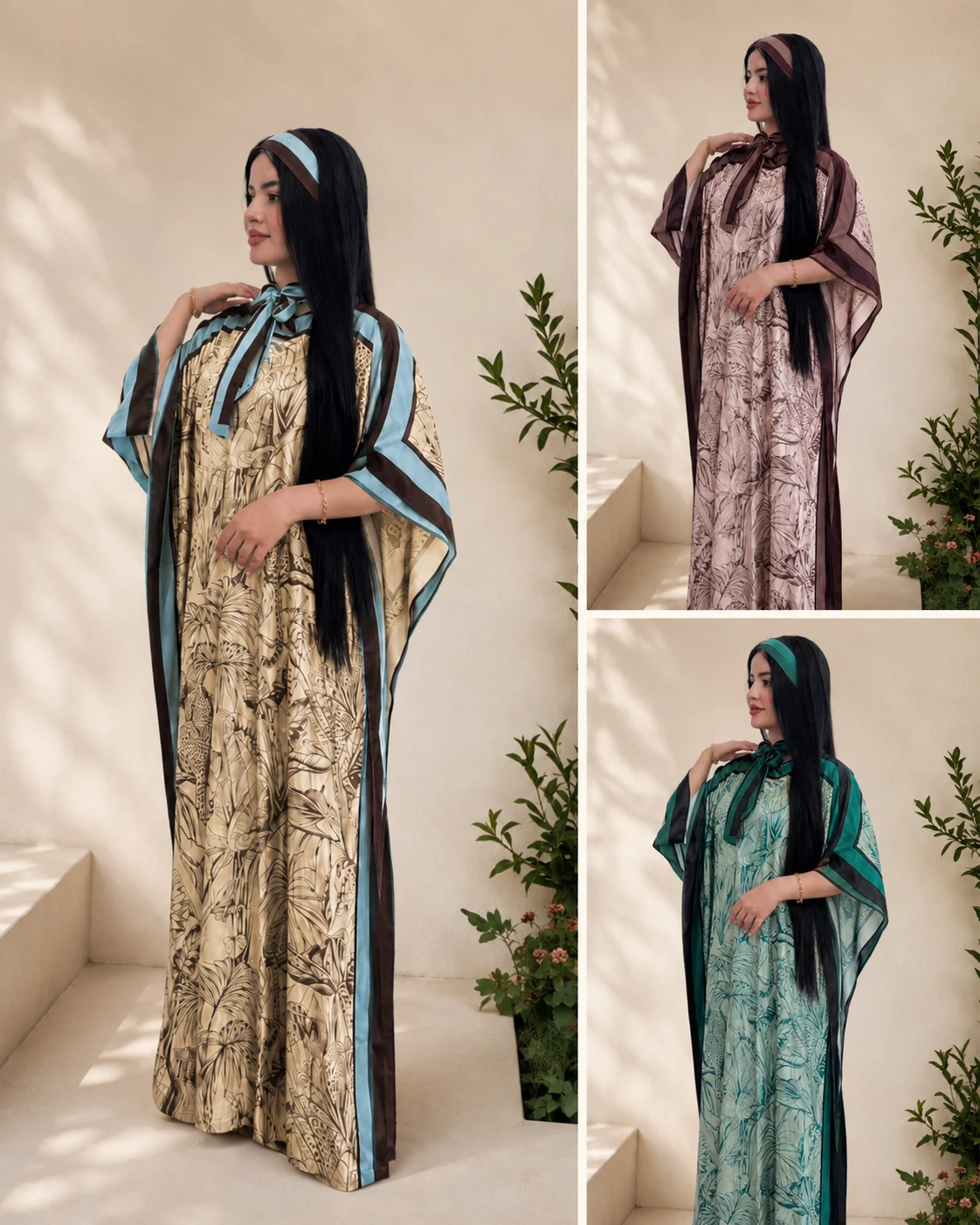 Robe satin