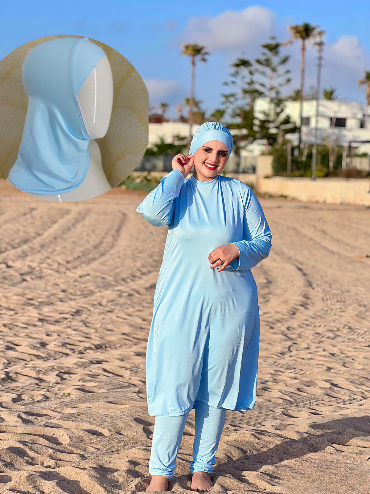 Burkini 4 ps Twill