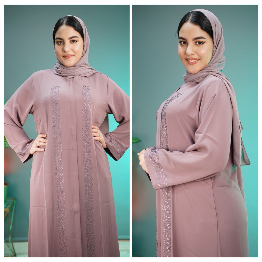 عباية علياء  بالفولار إماراتية