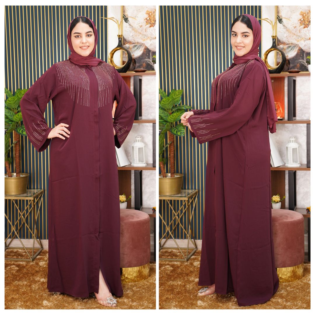 عباية نور إماراتية بالفولار