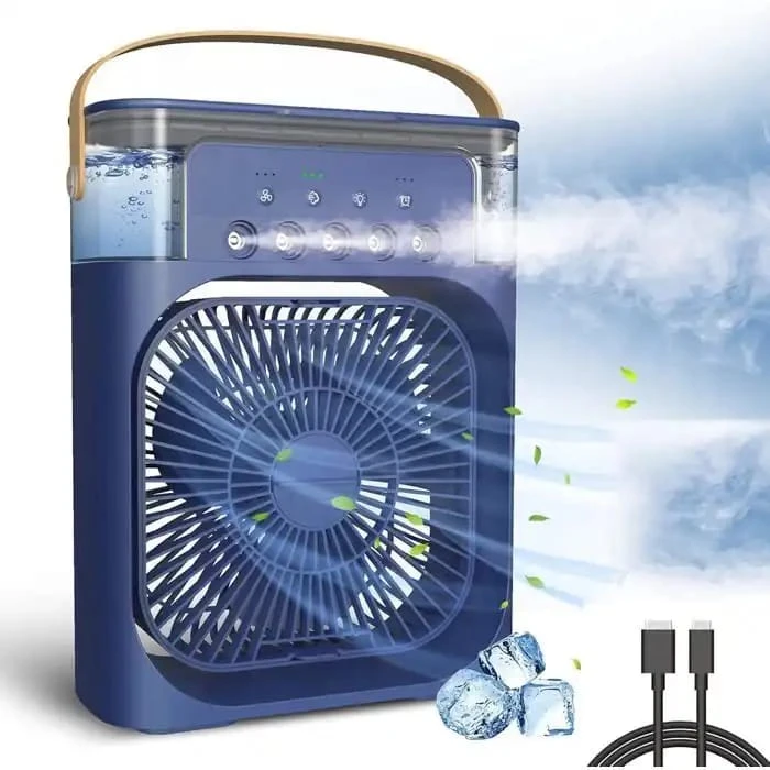 Mini Climatiseur Mobile et Ventilateur Portable