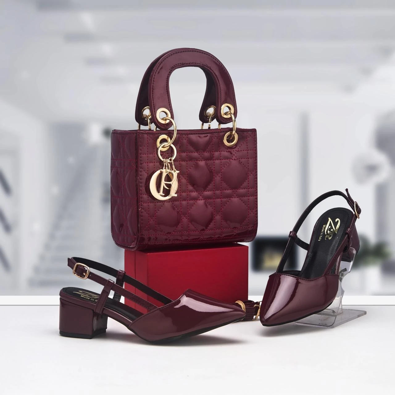 Ensemble talon +dior