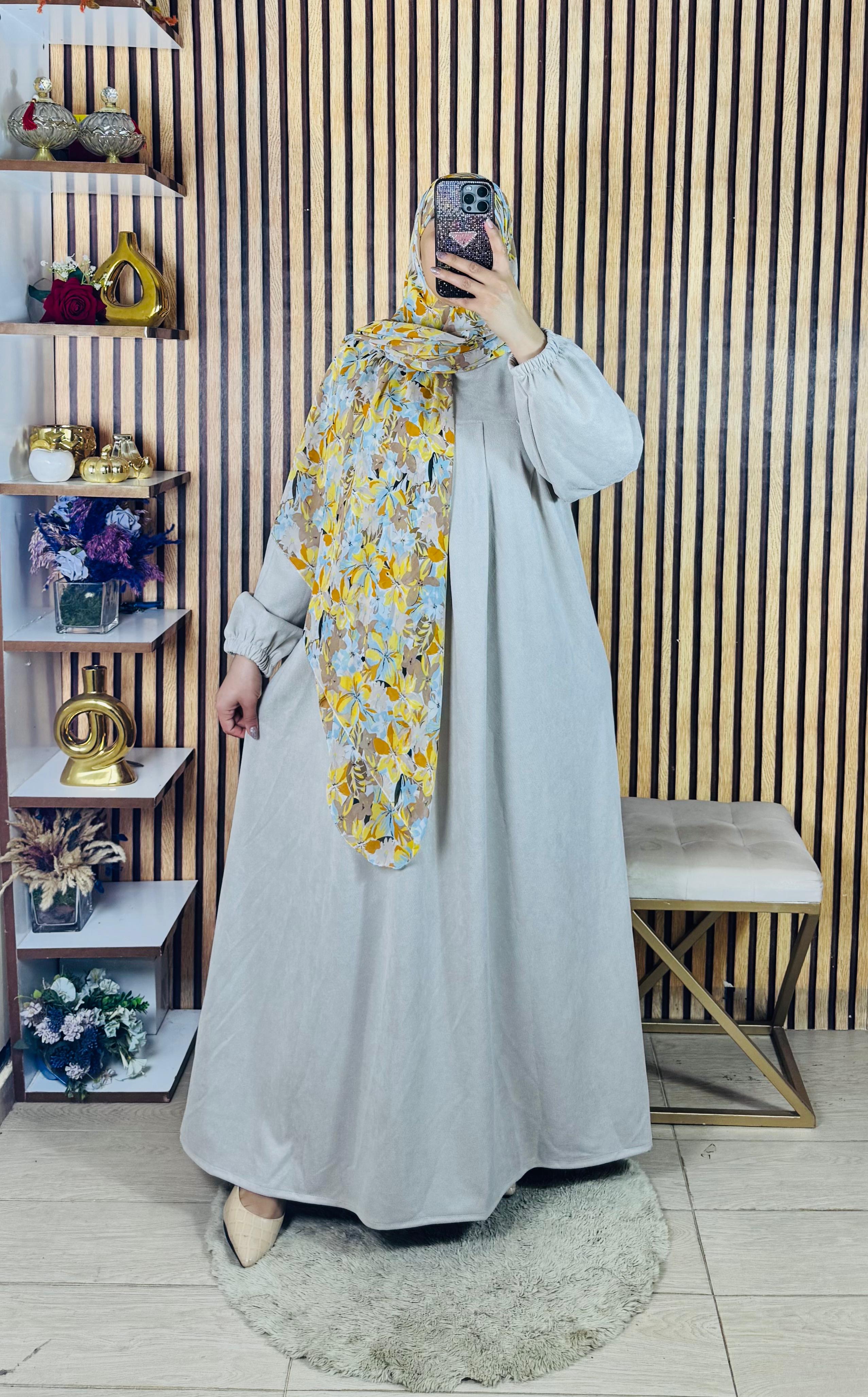 عباية + فولار