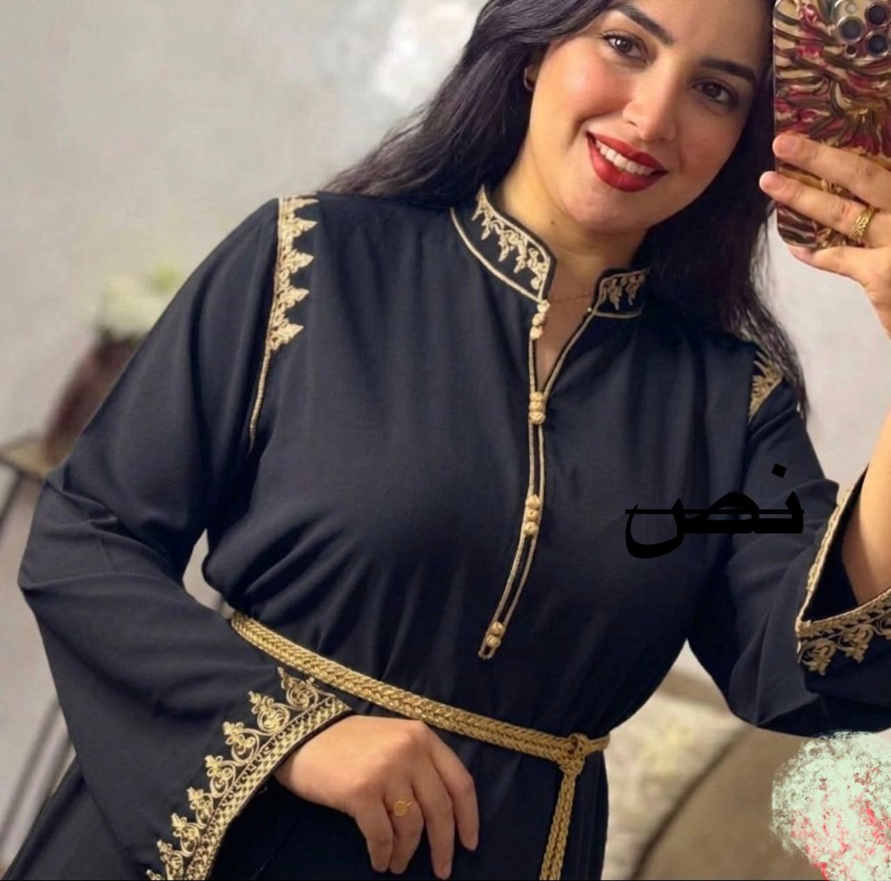 قفطان مغربي أنيق للمناسبات والأفراح